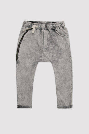 Spodnie Acid Grey Zipper Joggers O BABY