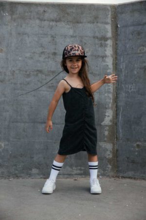 Sukienka Minikid Grafit Marszczona Anthracite