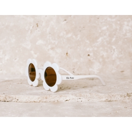 Okulary przeciwsłoneczne białe Bellis Elle Porte Marshmallow 3-10 lat