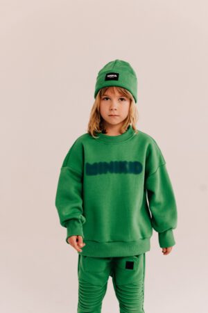Bluza Minikid Blur Green Sweatshirt