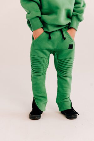 Spodnie Minikid Green Classics Shape Pants zielone