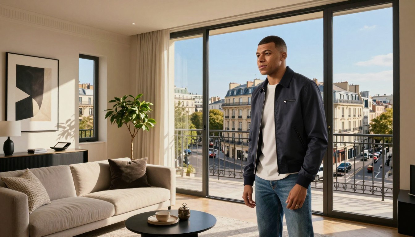 Gdzie mieszka Kylian Mbappé