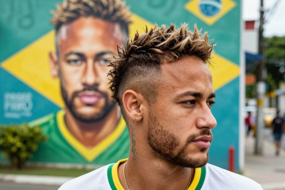 Neymar fryzura