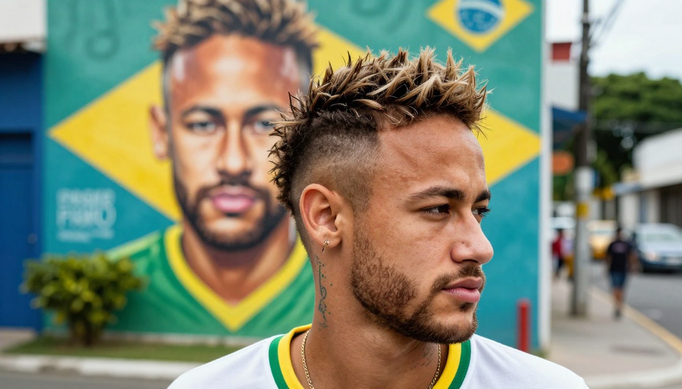Neymar fryzura